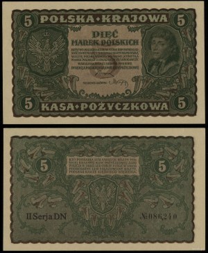 Poland, 5 Polish marks, 23.08.1919