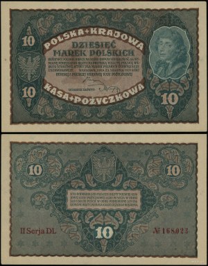 Poland, 10 Polish marks, 23.08.1919