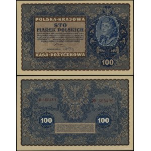Poland, 100 Polish marks, 23.08.1919, IH-L