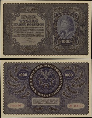 Poland, 1,000 Polish marks, 23.08.1919