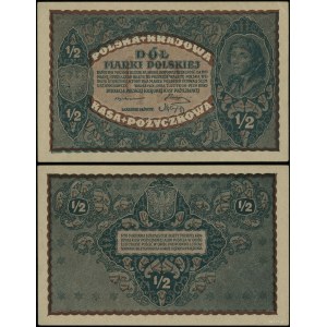 Polska, 1/2 marki polskiej, 7.02.1919