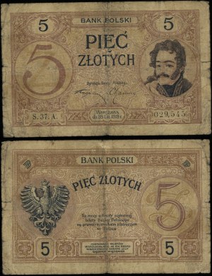 Poland, 5 zloty, 28.02.1919