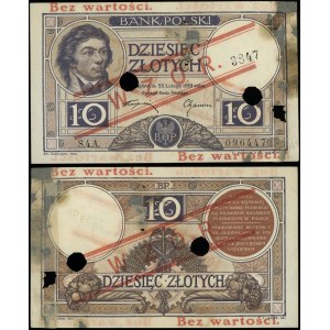 Polska, 10 złotych, 28.02.1919