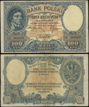 Poland, 100 zloty, 28.02.1919