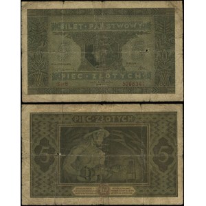 Polska, 5 złotych, 25.10.1926