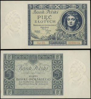 Poland, 5 gold, 2.01.1930