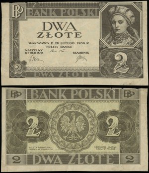Poland, 2 zloty, 26.02.1936