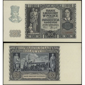 Polska, 20 złotych, 1.03.1940