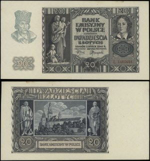 Poland, 20 zloty, 1.03.1940
