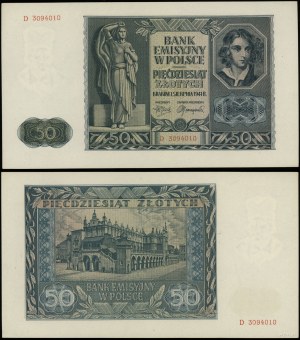 Poland, 50 zloty, 1.08.1941