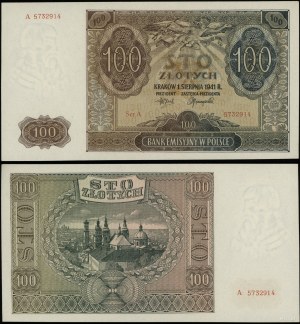 Poland, 100 zloty, 1.08.1941
