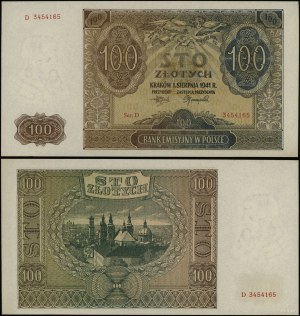 Poland, 100 zloty, 1.08.1941