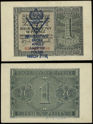 Poland, 1 zloty, 1.08.1941