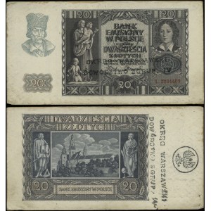 Polska, 20 złotych, 1.03.1940