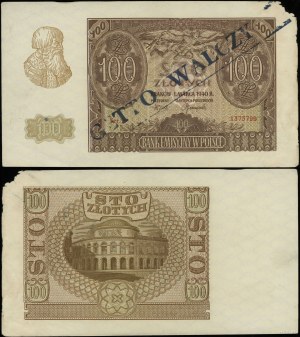 Poland, 100 zloty, 1.03.1940