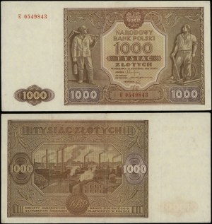 Poland, 1,000 zloty, 15.01.1946