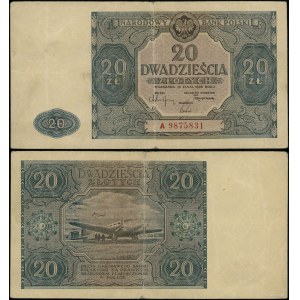 Polsko, 20 zlotých, 15.05.1946, A