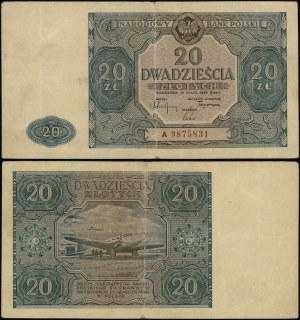 Poland, 20 zloty, 15.05.1946
