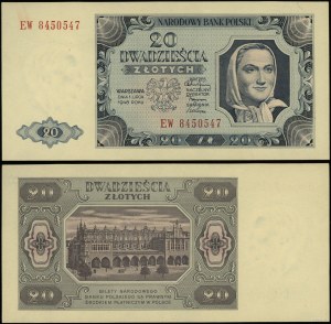 Poland, 20 zloty, 1.07.1948