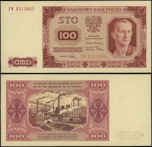 Poland, 100 zloty, 1.07.1948