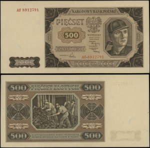 Poland, 500 zloty, 1.07.1948