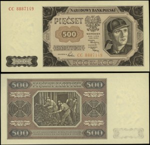 Poland, 500 zloty, 1.07.1948