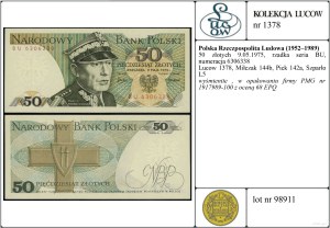 Poland, 50 zloty, 9.05.1975