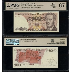 Poland, 100 zloty, 1.06.1982, LH
