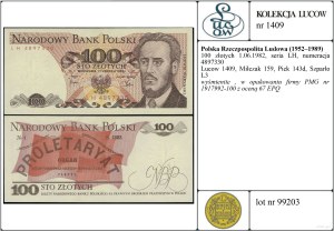 Poland, 100 zloty, 1.06.1982