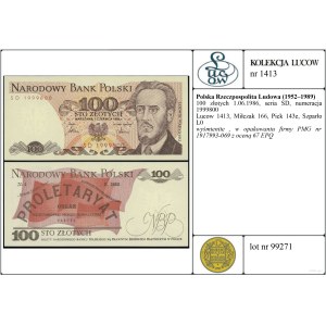 Polska, 100 złotych, 1.06.1986