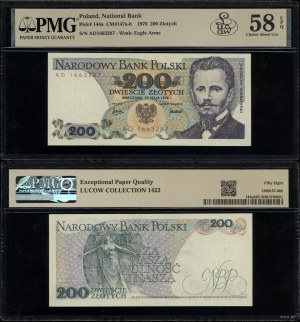 Poland, 200 zloty, 25.05.1976