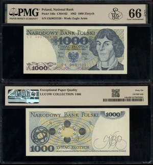 Poland, 1,000 zloty, 1.06.1982