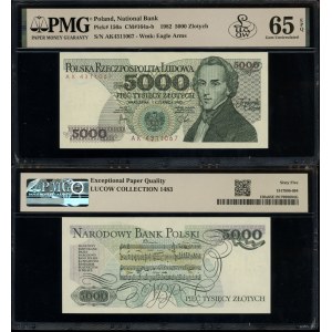 Polska, 5.000 złotych, 1.06.1982
