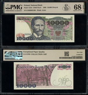 Poland, 10,000 zloty, 1.12.1988