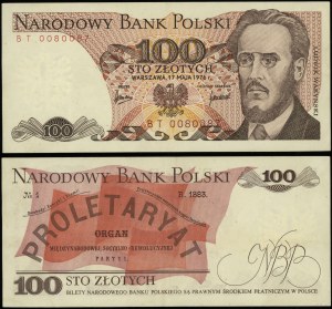 Poland, 100 zloty, 17.05.1976
