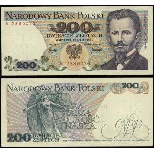 Polska, 200 złotych, 25.05.1976