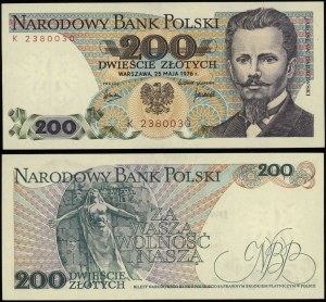 Poland, 200 zloty, 25.05.1976