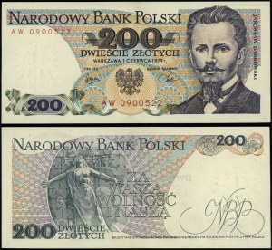 Poland, 200 zloty, 1.06.1979