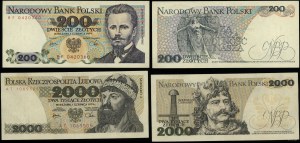 Poland, set of 2 banknotes, 1.06.1979