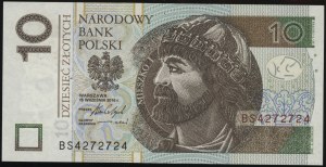 Poland, 10 zloty, 15.09.2016