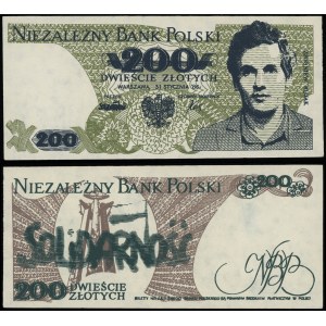 Polska, 200 złotych, 31.01.1986