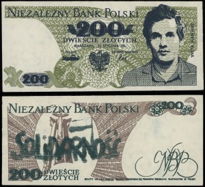 Poland, 200 zloty, 31.01.1986