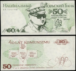 Poland, 50 silver, 22.07.1984