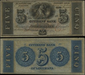 United States of America (USA), $5, (ca. 1850-1860)