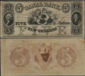 United States of America (USA), $5, (ca. 1840-1850)