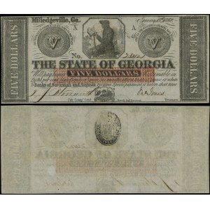 Stany Zjednoczone Ameryki (USA), 5 dolarów, 15.01.1862