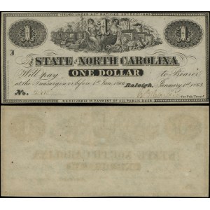 Stany Zjednoczone Ameryki (USA), 1 dolar, 1.01.1863