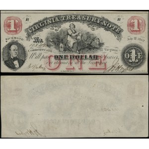 Stany Zjednoczone Ameryki (USA), 1 dolar, 21.07.1862