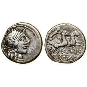 Republika Rzymska, denar, (123 pne), Rzym