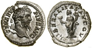 Roman Empire, denarius, (202-210), Rome
